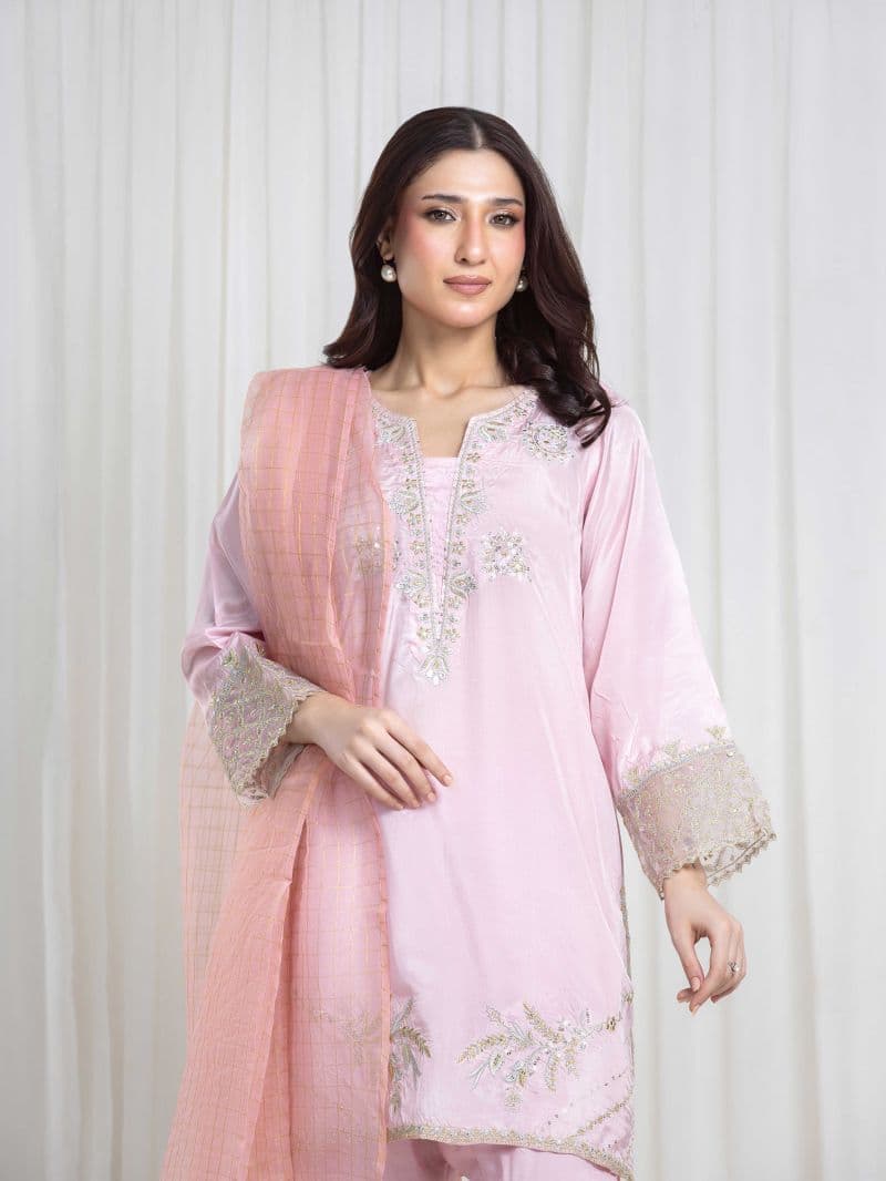 Embroidered Silk Suit thumbnail
