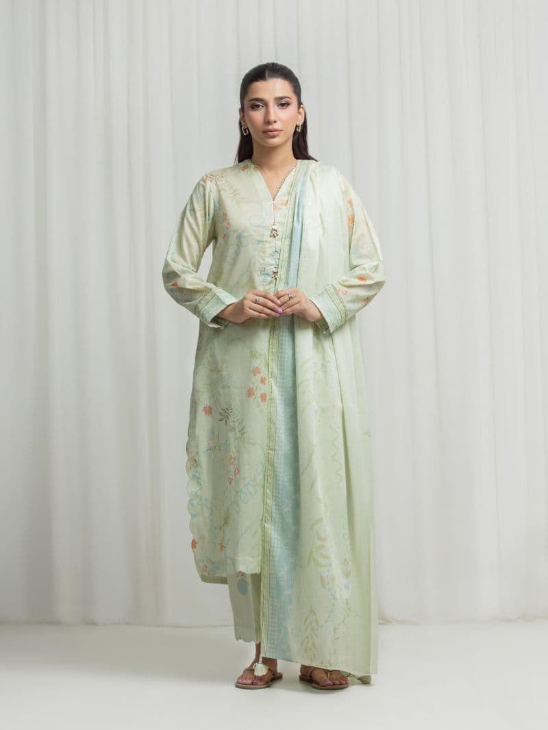 Printed Lawn Suit thumbnail