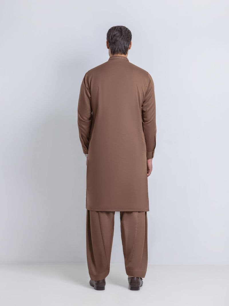 Embroidered Dobby Shalwar Kameez thumbnail
