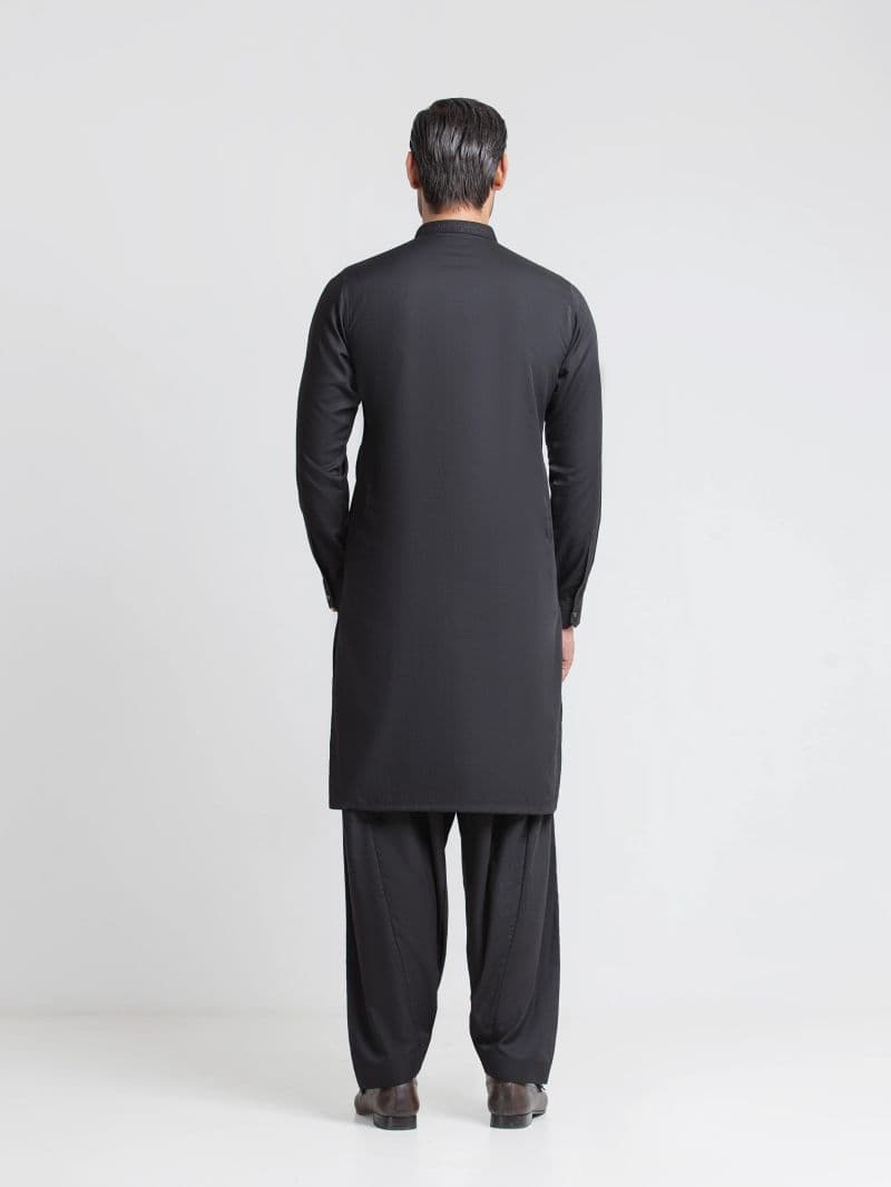 Embroidered Dobby Shalwar Kameez thumbnail