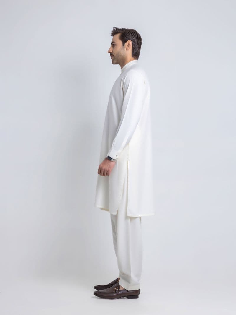 Embroidered Dobby Shalwar Kameez thumbnail
