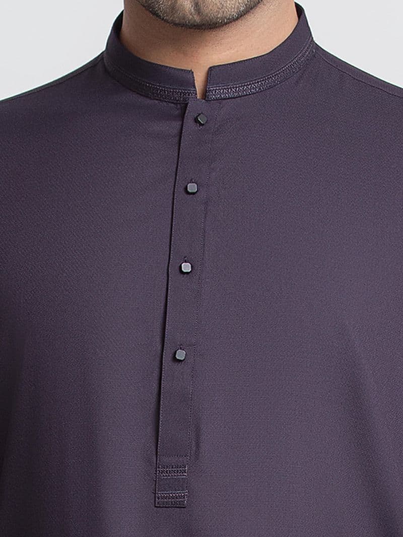 Embroidered Dobby Shalwar Kameez thumbnail