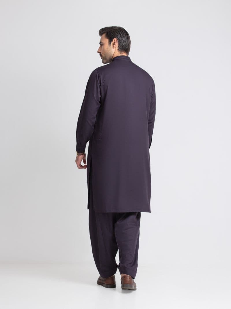 Embroidered Dobby Shalwar Kameez thumbnail