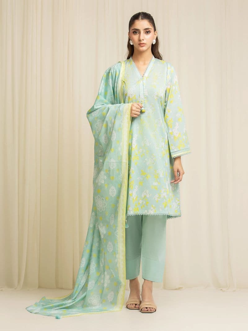 Printed Lawn Suit thumbnail