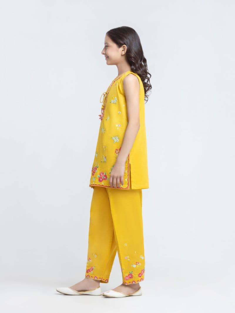 Embroidered Cambric Co-Ord Set thumbnail