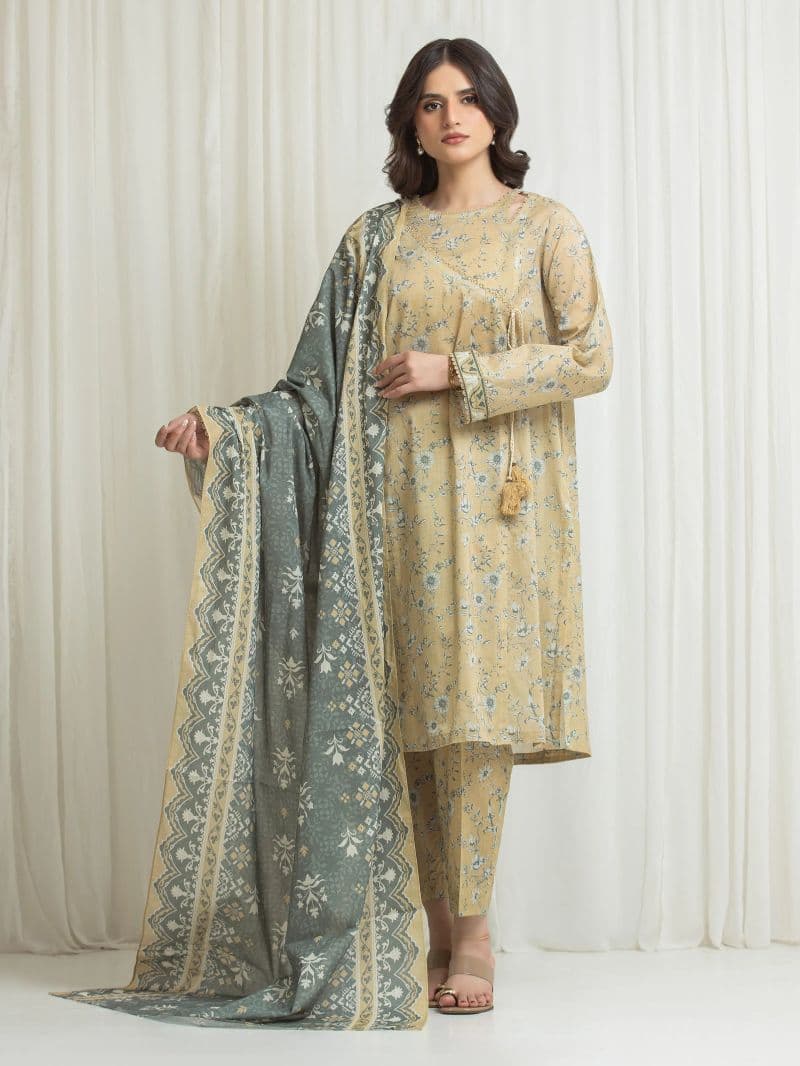 Printed Lawn Suit thumbnail