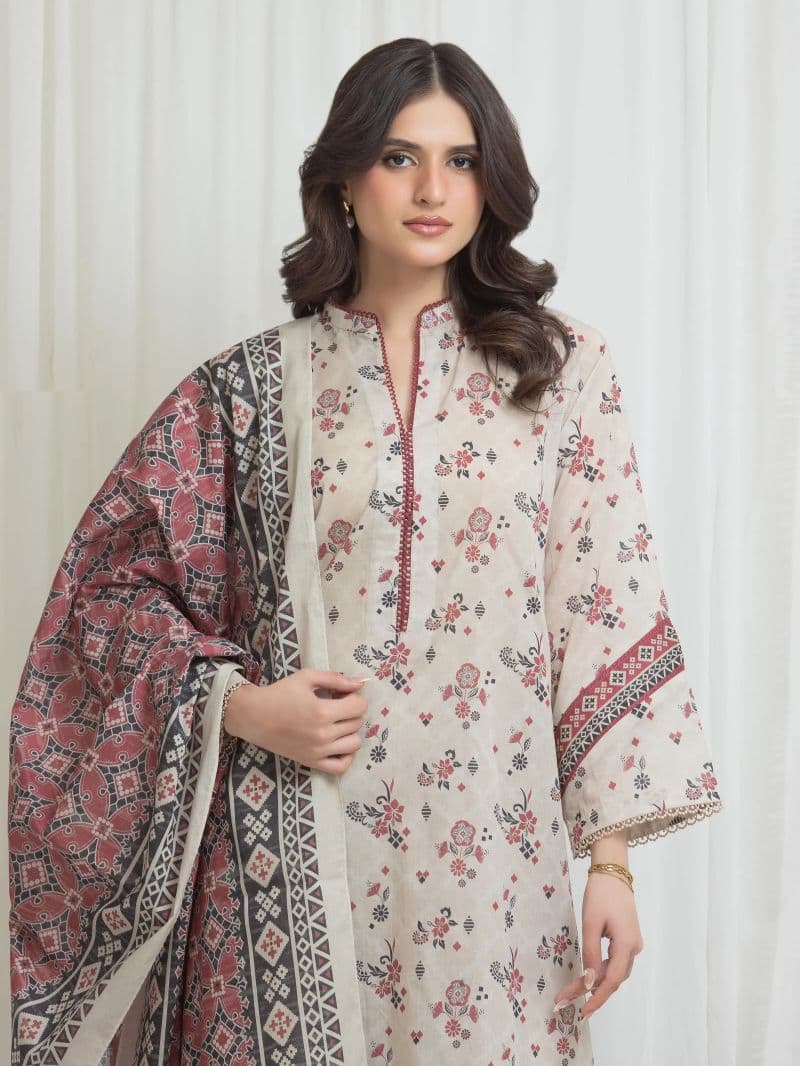 Printed Lawn Suit thumbnail