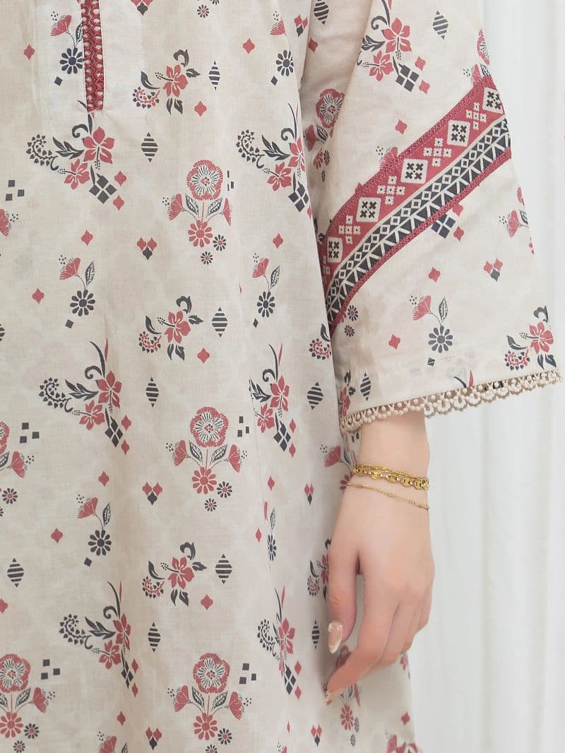 Printed Lawn Suit thumbnail