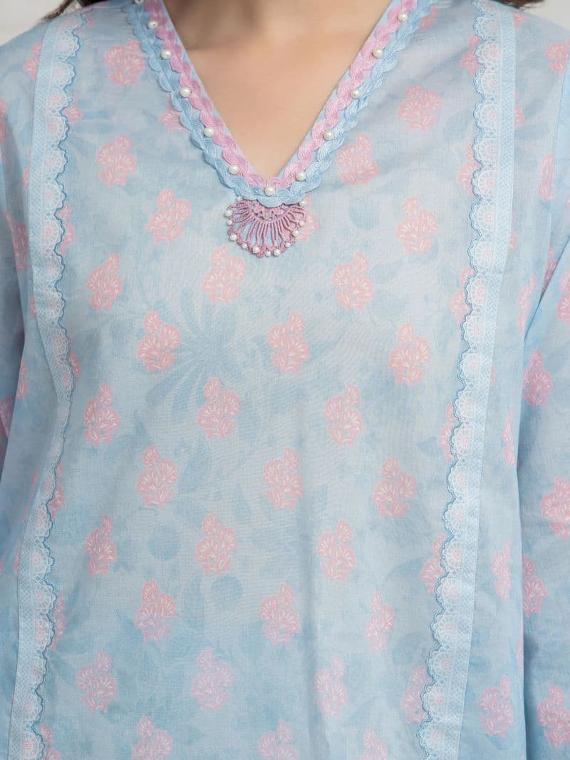 Printed Lawn Suit thumbnail