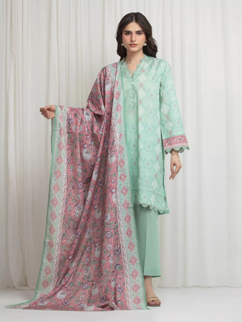Printed Lawn Suit thumbnail