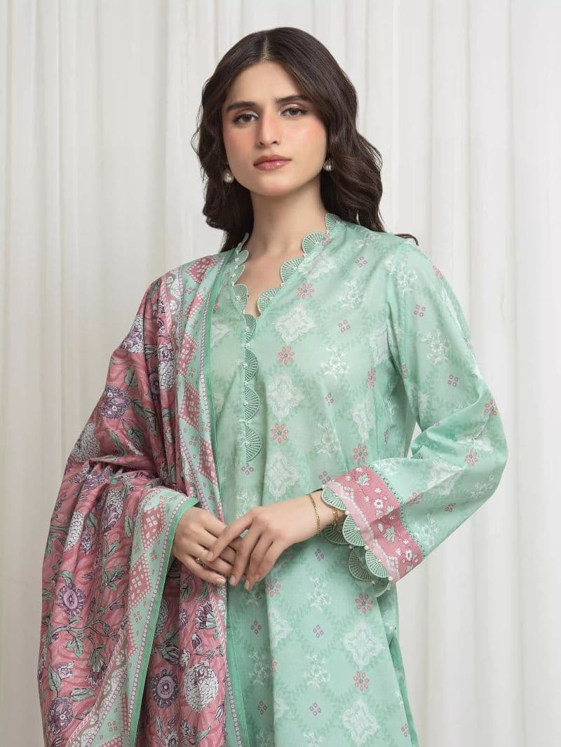 Printed Lawn Suit thumbnail