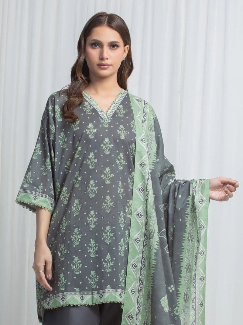 Printed Lawn Suit thumbnail