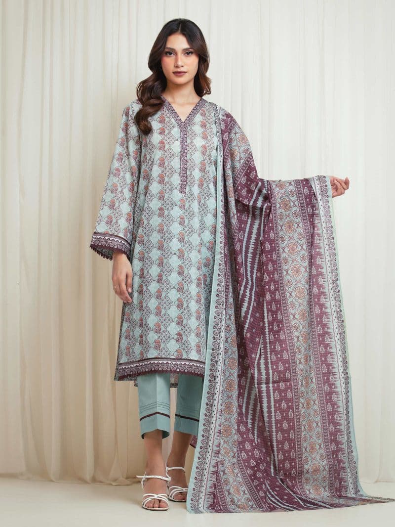Printed Lawn Suit thumbnail