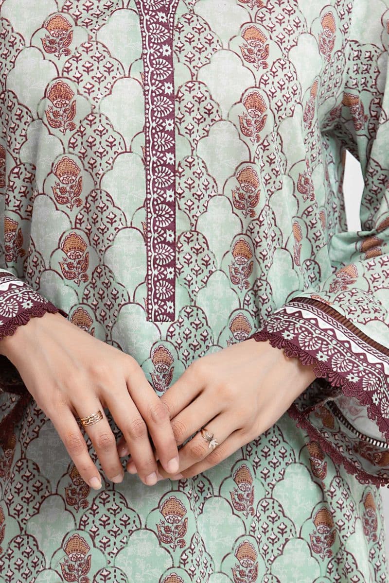Printed Lawn Suit thumbnail