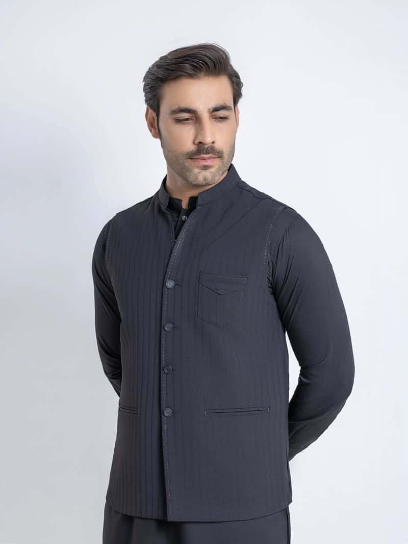 Plain Viscose Waistcoat