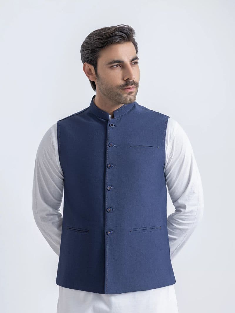 Plain Viscose Waistcoat thumbnail