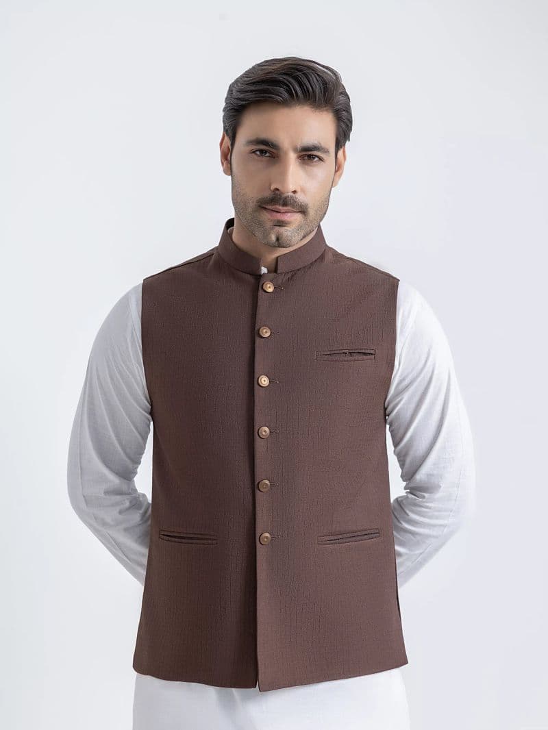 Plain Viscose Waistcoat thumbnail