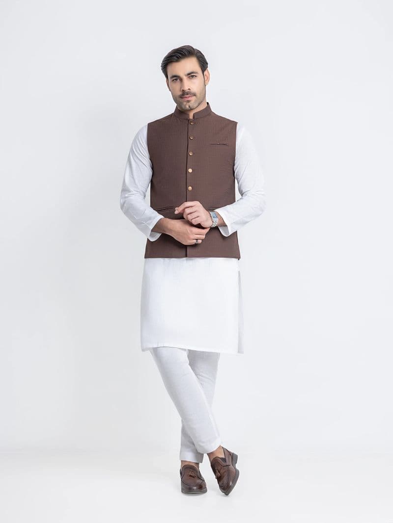 Plain Viscose Waistcoat thumbnail
