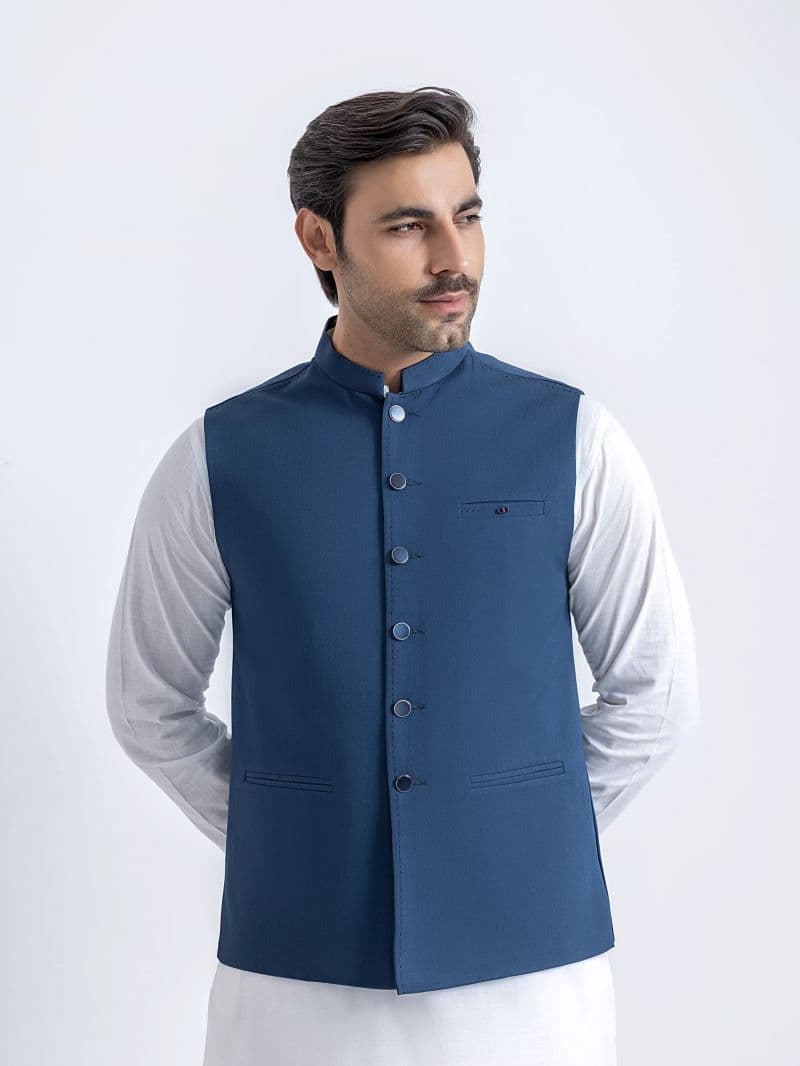 Plain Viscose Waistcoat thumbnail