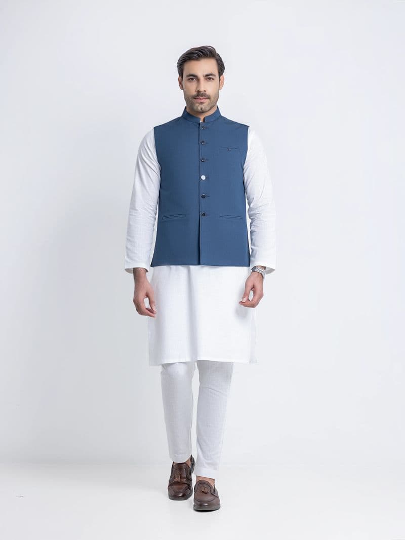 Plain Viscose Waistcoat thumbnail