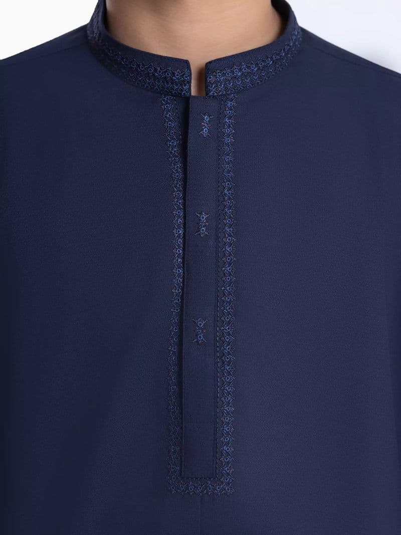 Embroidered Dobby Shalwar Kameez thumbnail