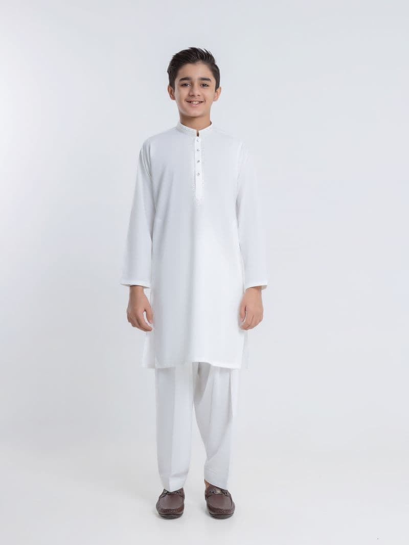 Embroidered Blended Shalwar Kameez thumbnail