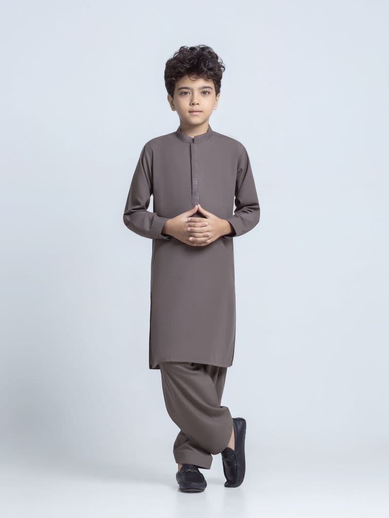 Embroidered Blended Shalwar Kameez thumbnail