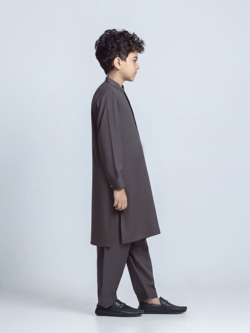 Embroidered Dobby Shalwar Kameez thumbnail