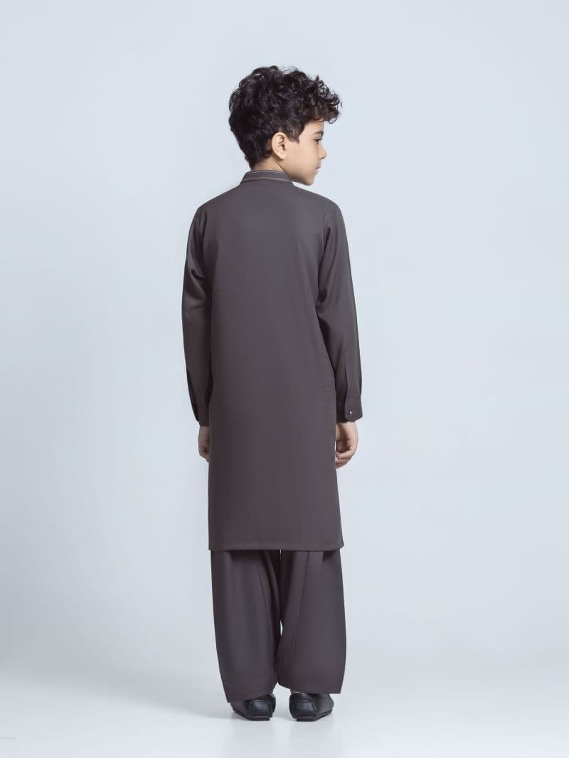 Embroidered Dobby Shalwar Kameez thumbnail