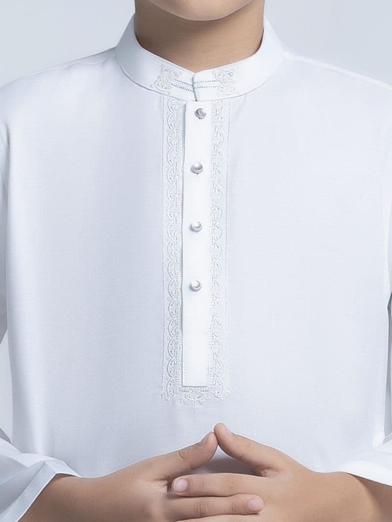 Embroidered Dobby Shalwar Kameez thumbnail