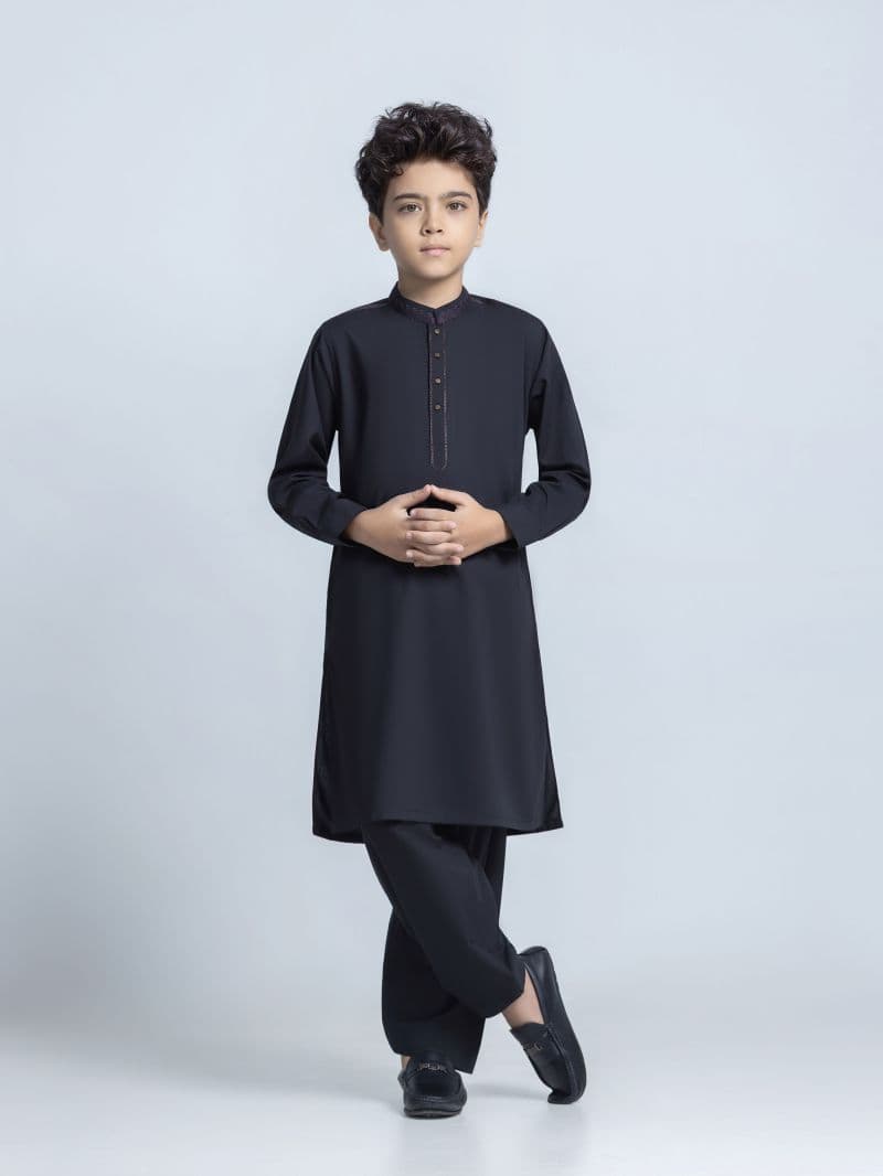 Embroidered Blended Shalwar Kameez thumbnail