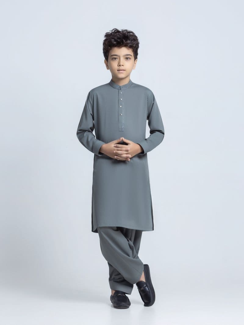 Embroidered Blended Shalwar Kameez thumbnail