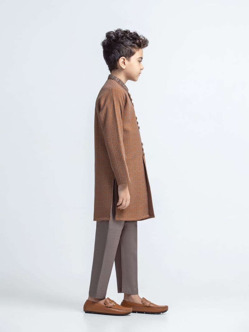 Embroidered Schiffli Kurta Pajama thumbnail