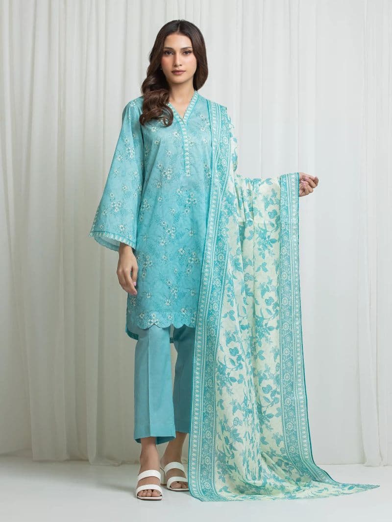 Printed Lawn Suit thumbnail