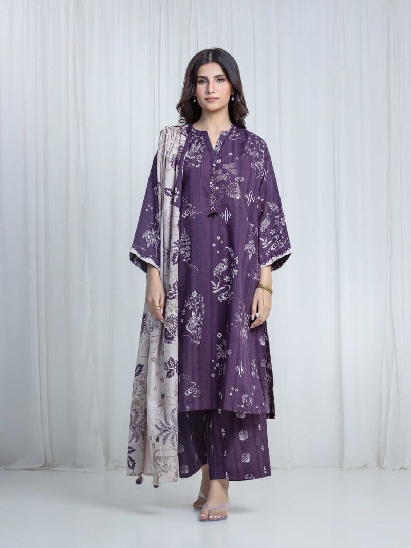 Printed Khaddar Suit thumbnail