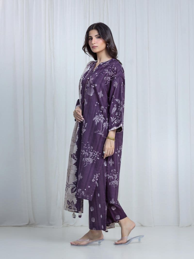 Printed Khaddar Suit thumbnail