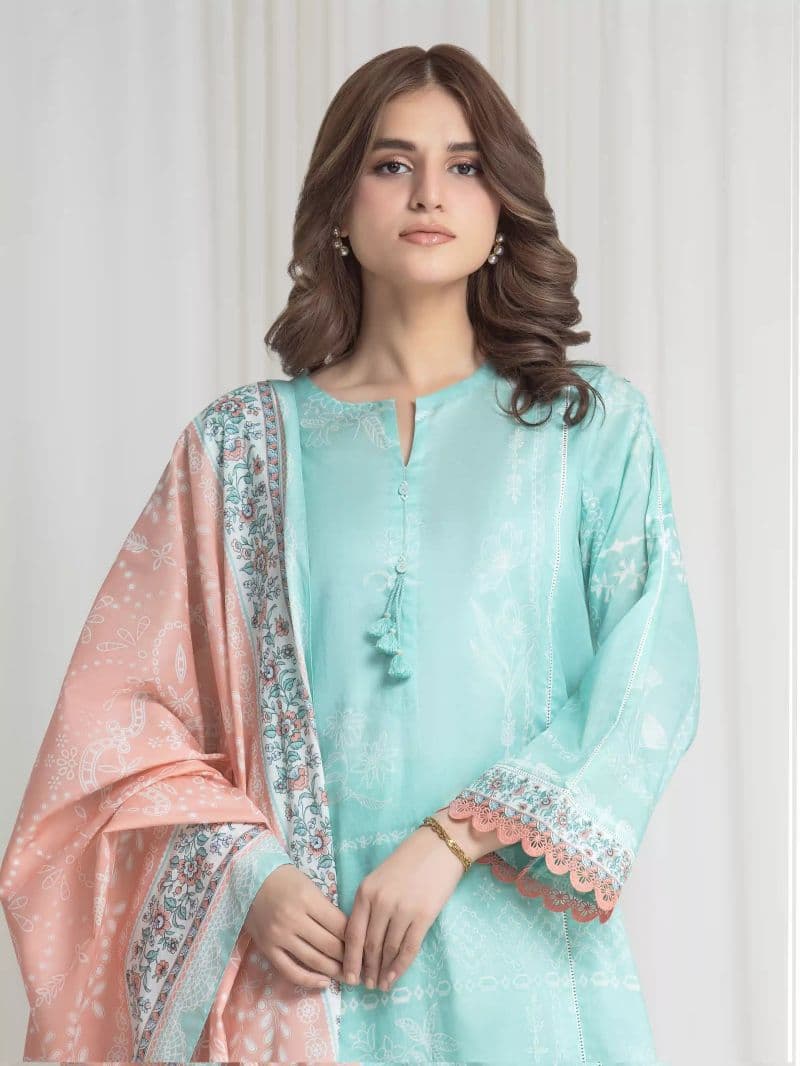 Printed Lawn Suit thumbnail