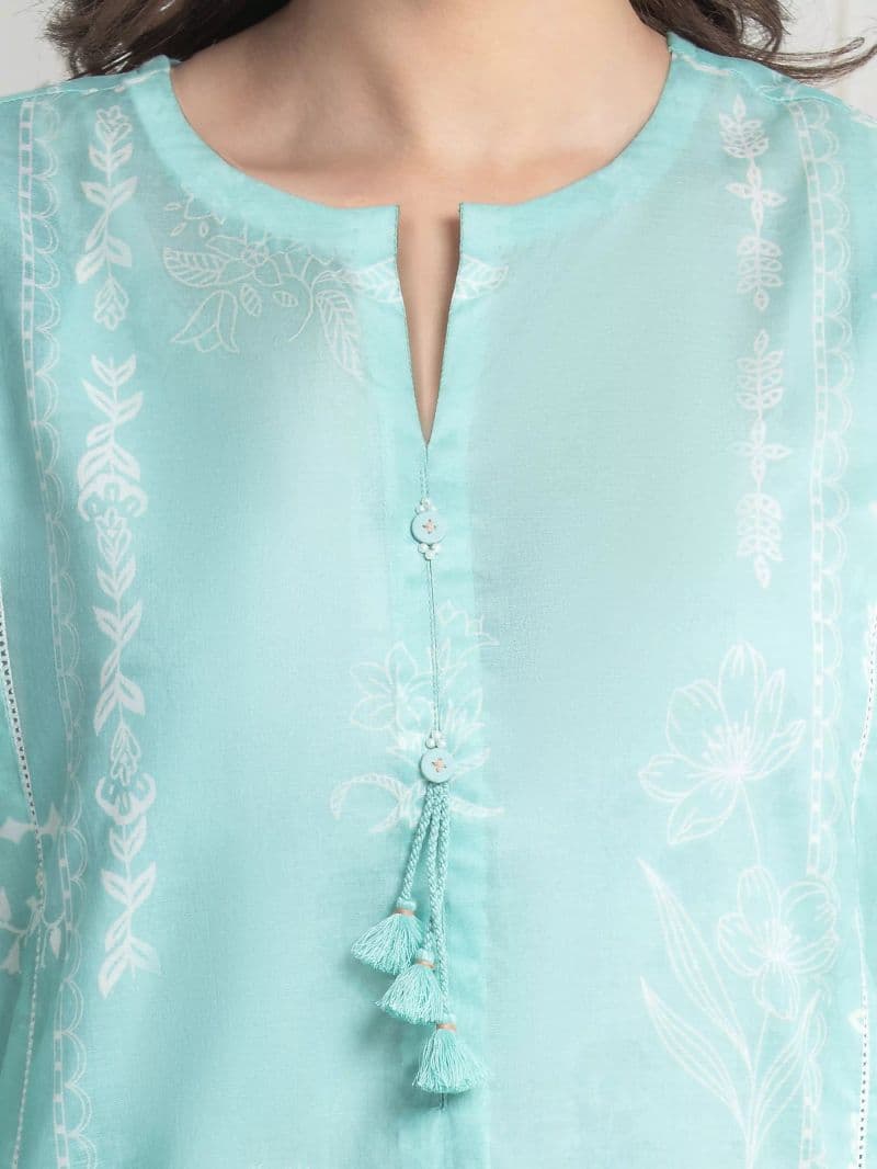 Printed Lawn Suit thumbnail