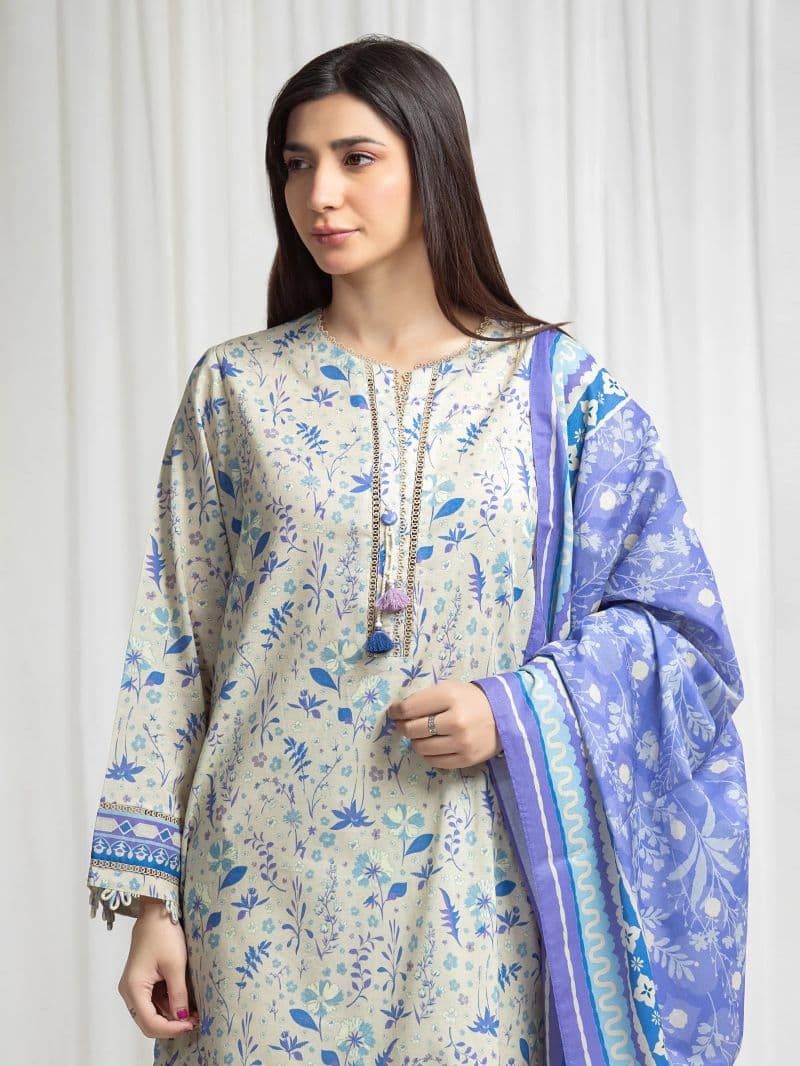 Printed Lawn Suit thumbnail