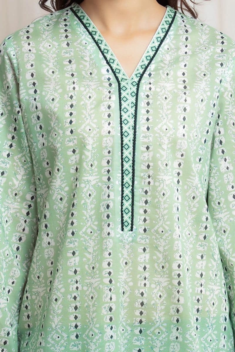 Printed Lawn Suit thumbnail