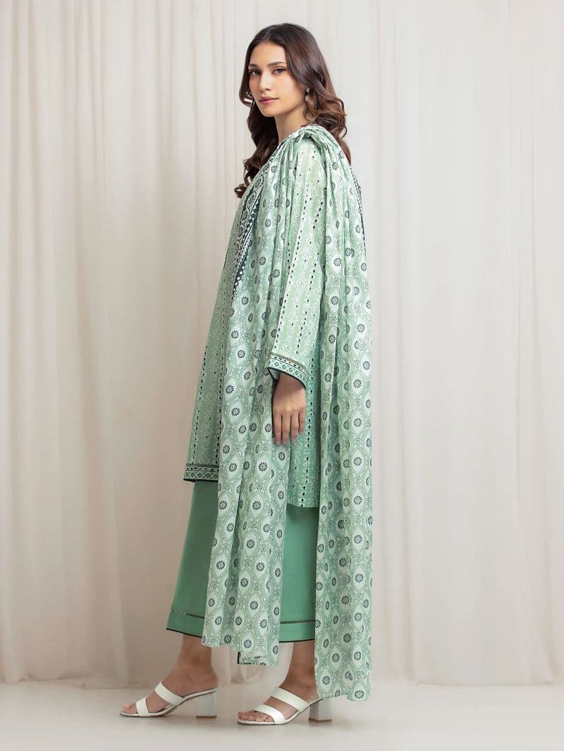 Printed Lawn Suit thumbnail
