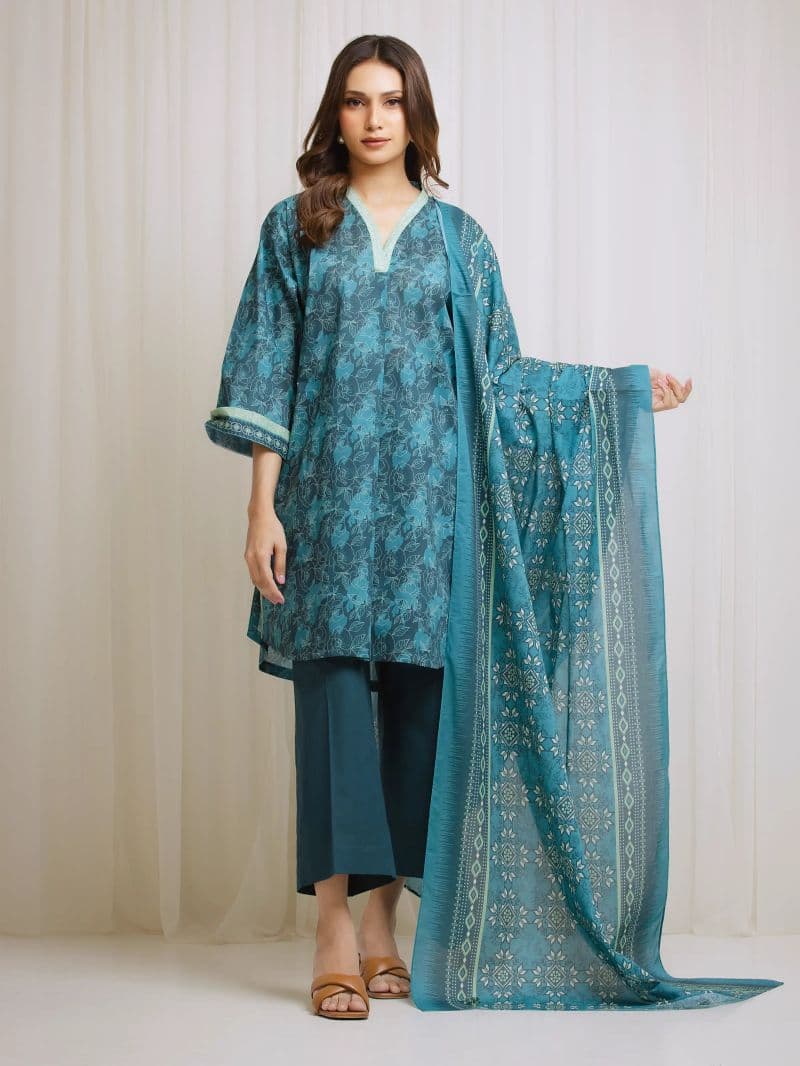 Printed Lawn Suit thumbnail
