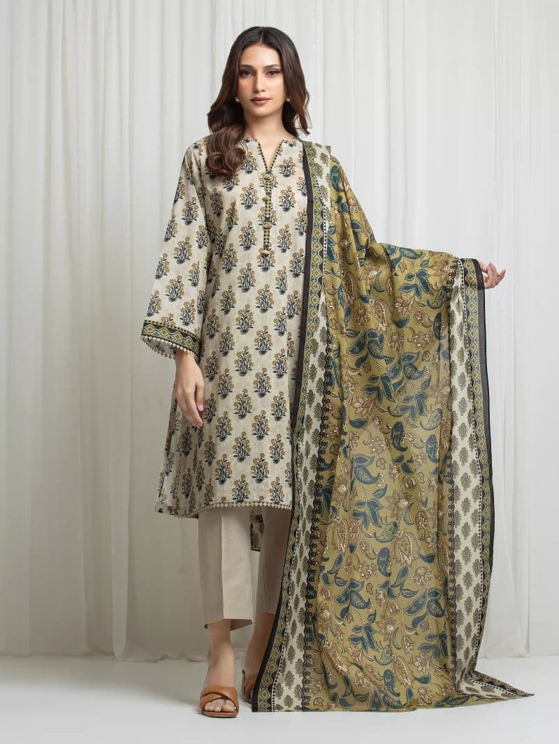 Printed Lawn Suit thumbnail