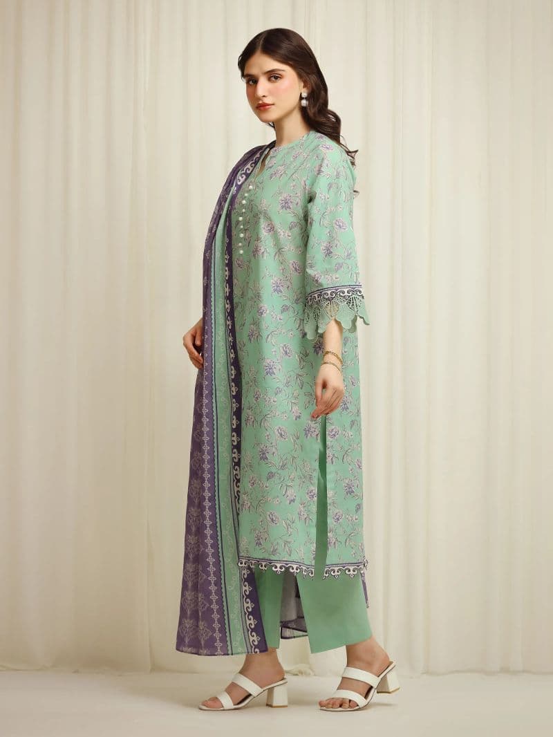 Printed Lawn Suit thumbnail