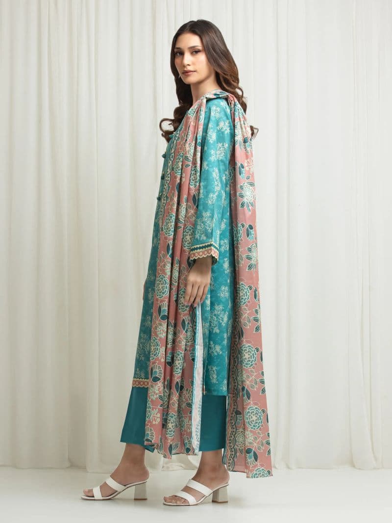 Printed Lawn Suit thumbnail