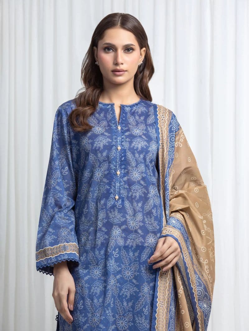 Printed Lawn Suit thumbnail