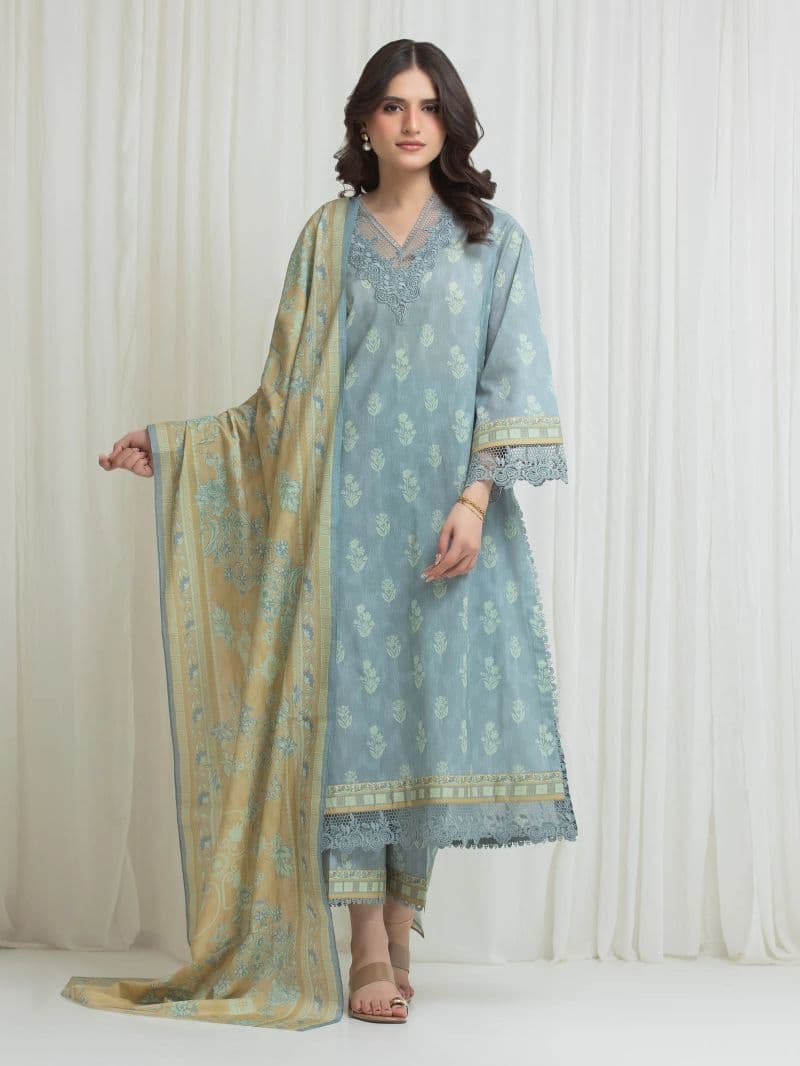 Printed Lawn Suit thumbnail