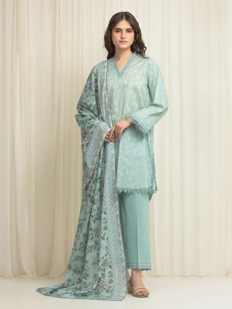 Printed Lawn Suit thumbnail