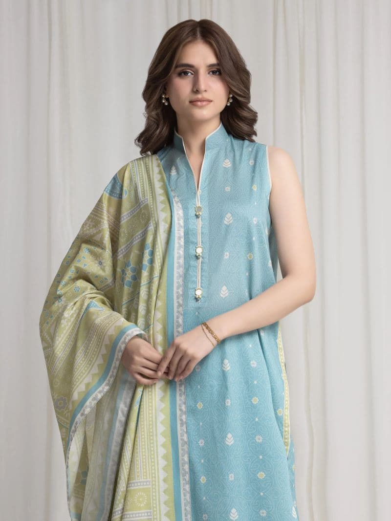 Printed Lawn Suit thumbnail
