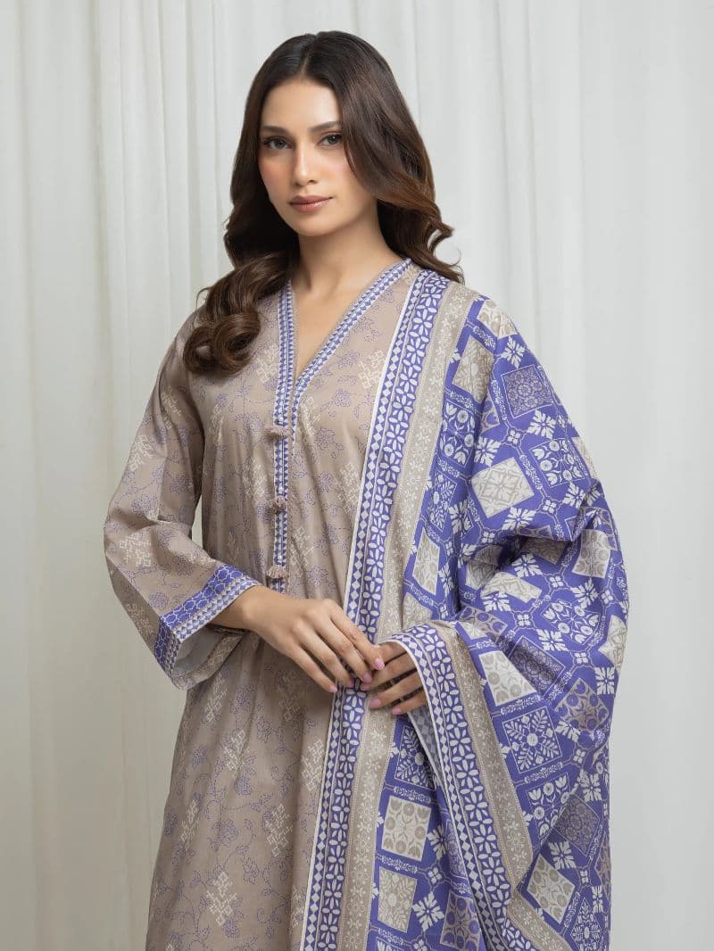 Printed Lawn Suit thumbnail